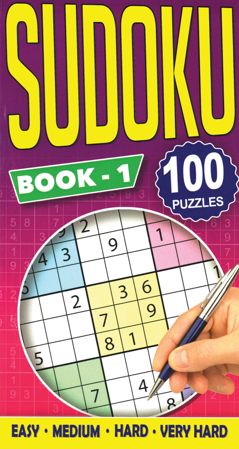 Sudoku Book - Book 1 120x230mm 12pk