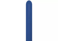 Sempertex 50-pack Royal Blue latex modeling nozzles for cake decorating and piping tools.