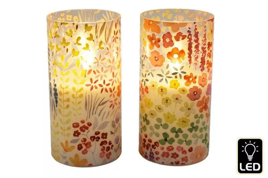 Sifcon LED Candle Floral 15cm (Design May Vary)