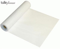 Eleganza Tulle Roll White 25yds