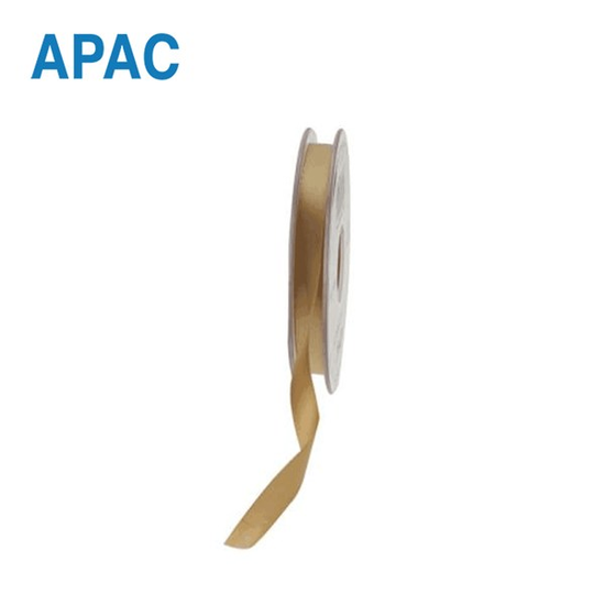 APAC Ribbon Satin Gold 10mm x 20M