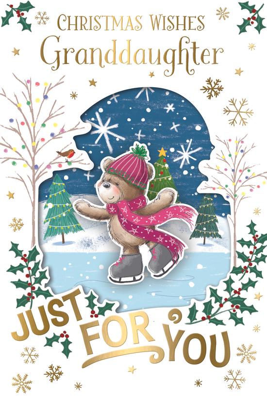 Prelude 6 Pack Cards C75 Christmas Granddaughter