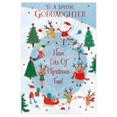 Prelude 6 Pack Cards C75 Christmas Goddaughter