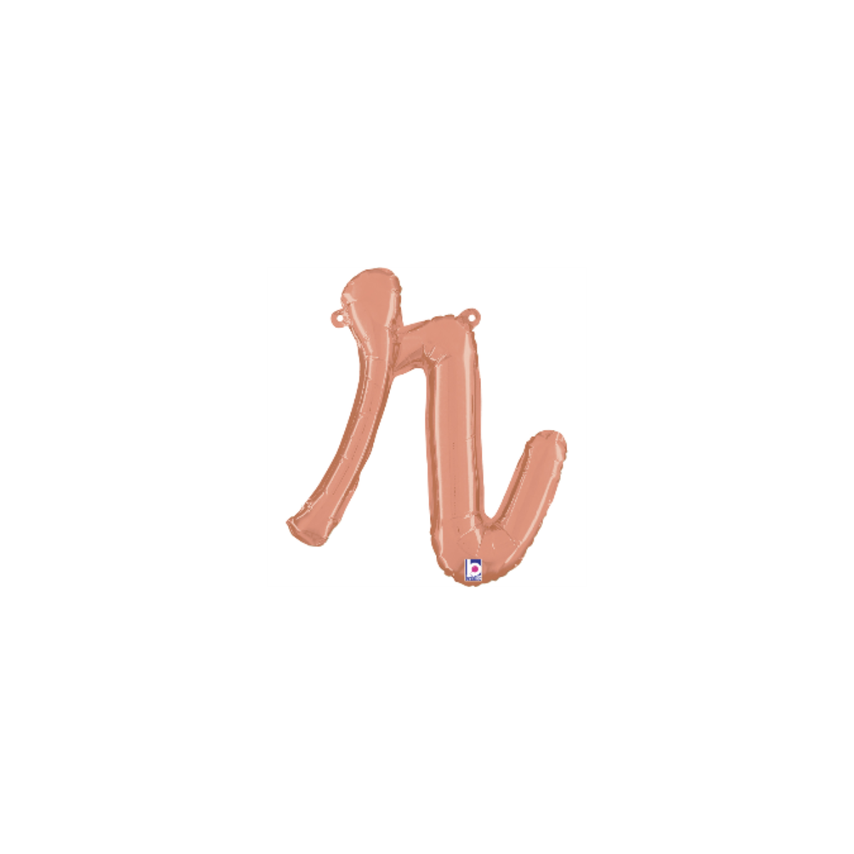 Grabo Foil Balloon Rose Gold 14" Letter R