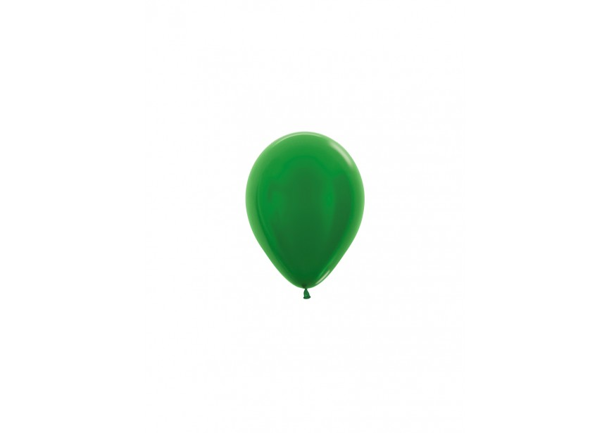 Sempertex Metallic Green 5" Latex Balloons 50pk