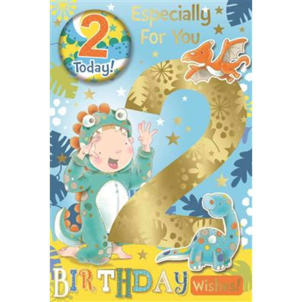 Xpress Yourself C75 Birthday Age 2 6pk