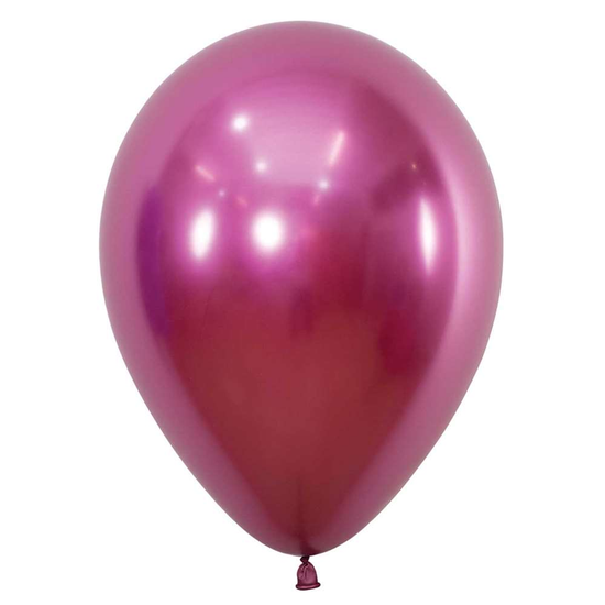 Sempertex Reflex Fuchsia 5" Latex Balloons 50pk