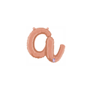 Grabo Foil Balloon Rose Gold 14" Letter A