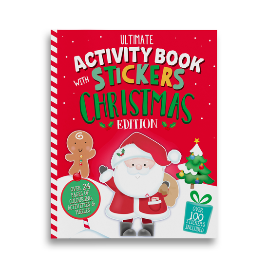 Eurowrap Sticker Activity Book Christmas