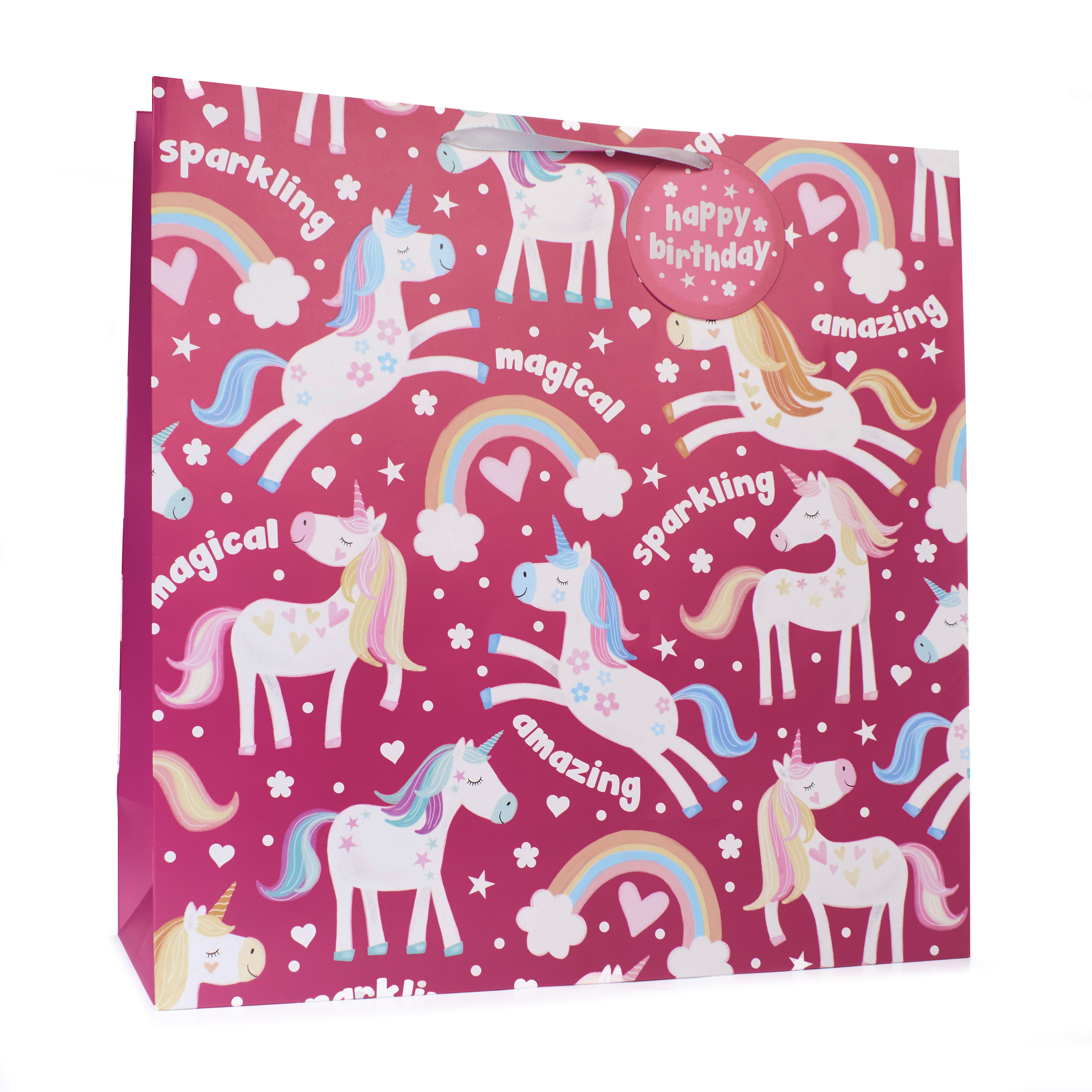 Tiger Feet Gift Bag Unicorn Giant 6pk