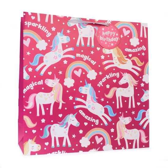 Tiger Feet Gift Bag Unicorn Giant 6pk