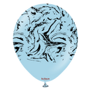 Kalisan Space Nebula Macaron Blue 12" Latex 25pk
