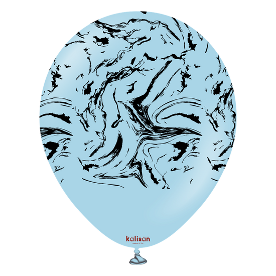 Kalisan Space Nebula Macaron Blue 12" Latex 25pk