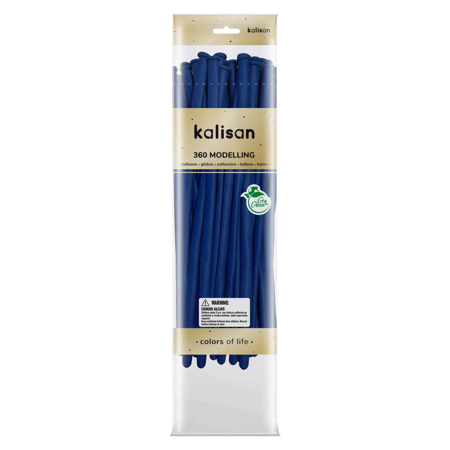 Kalisan 360 Nozzle Up Latex Standard Blue 50pk
