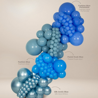 Sempertex Silk Arctic Blue 5" Latex Balloons 50pk