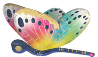 Anagram Foil Balloon Satin Dragonfly 40