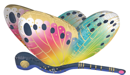 Anagram Foil Balloon Satin Dragonfly 40