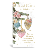 Prelude 6 Pack Cards C55 Christmas Baubles