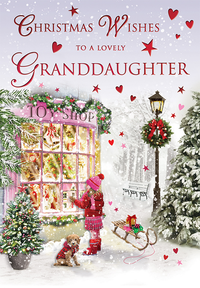 Regal 6 Pack C75 Cards Christmas Granddaughter