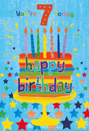Simon Elvin C50 Birthday Age 7 6pk