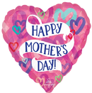 Anagram Mother's Day Hearts 18" Foil Balloon