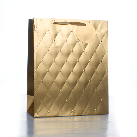 Gift Bags Gold Foil Extra Large 6pk