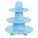 Baby Shower Blue Cupcake Stand