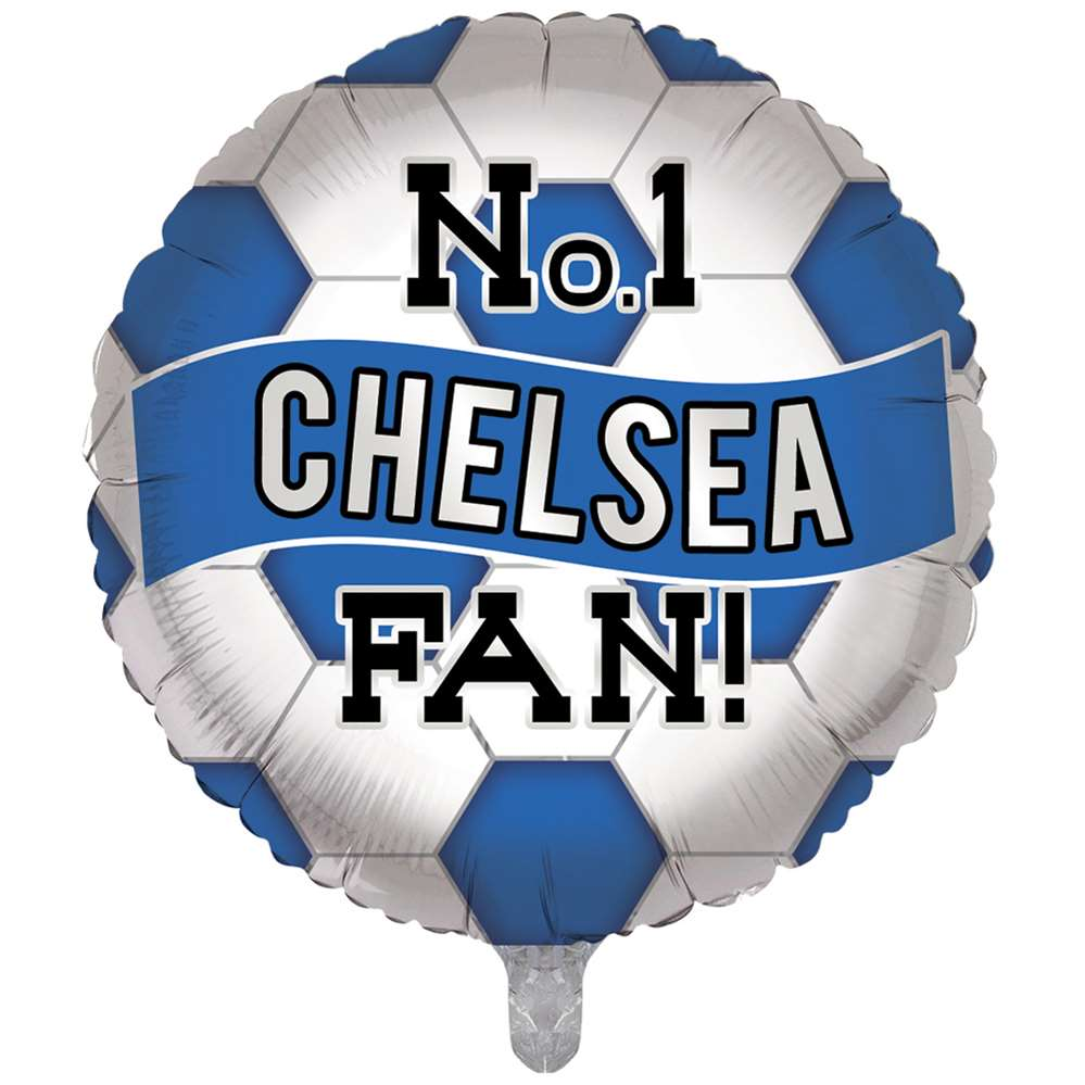 Football No.1 Chelsea Fan 18" Foil Balloon