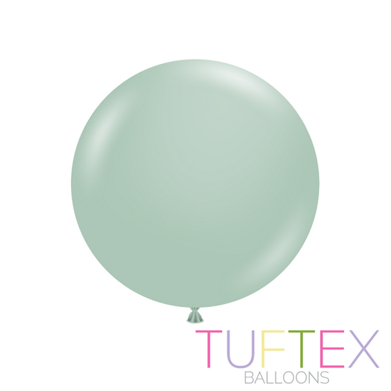 Tuftex 25 Pack Latex Balloons Empower-Mint 24