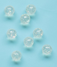 Unique Party Favours Bouncy Balls Iridescent 8pk
