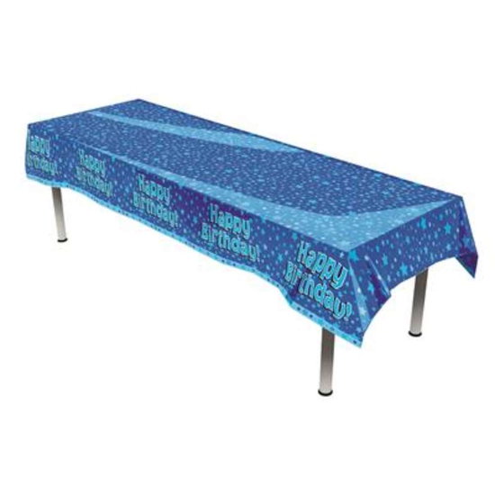 Oaktree Tablecover Blue Birthday