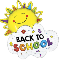 Back To School 26" Sunshine Foil Balloon