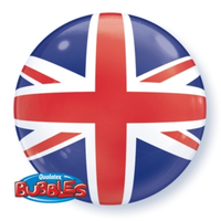Union Jack 22" Bubble Balloon
