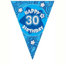 APAC Flag Banner Age 30 Blue 3.6M