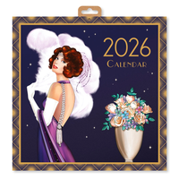 Calendar Square Claire Coxon Art Deco 2027