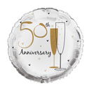 Simon Elvin Foil Balloon 50th Anniversary Gold 18