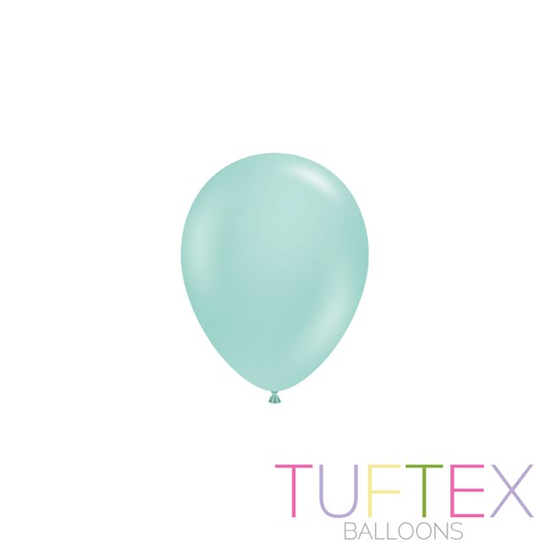 Tuftex Standard Sea Glass 5" Latex Balloons 50pk
