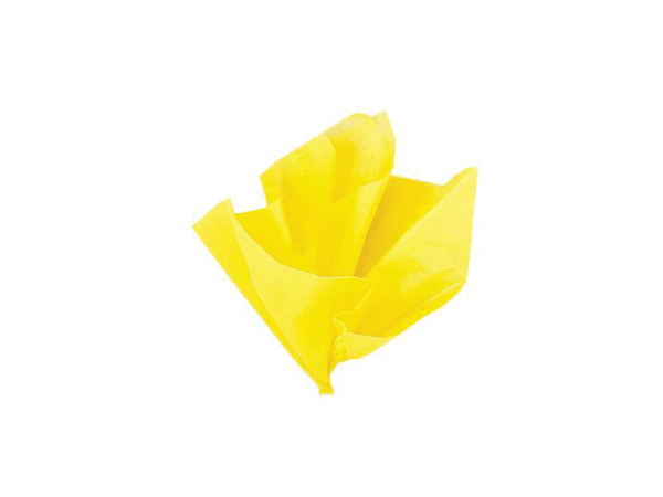 Unique 10 Sheet Tissue Paper Yellow