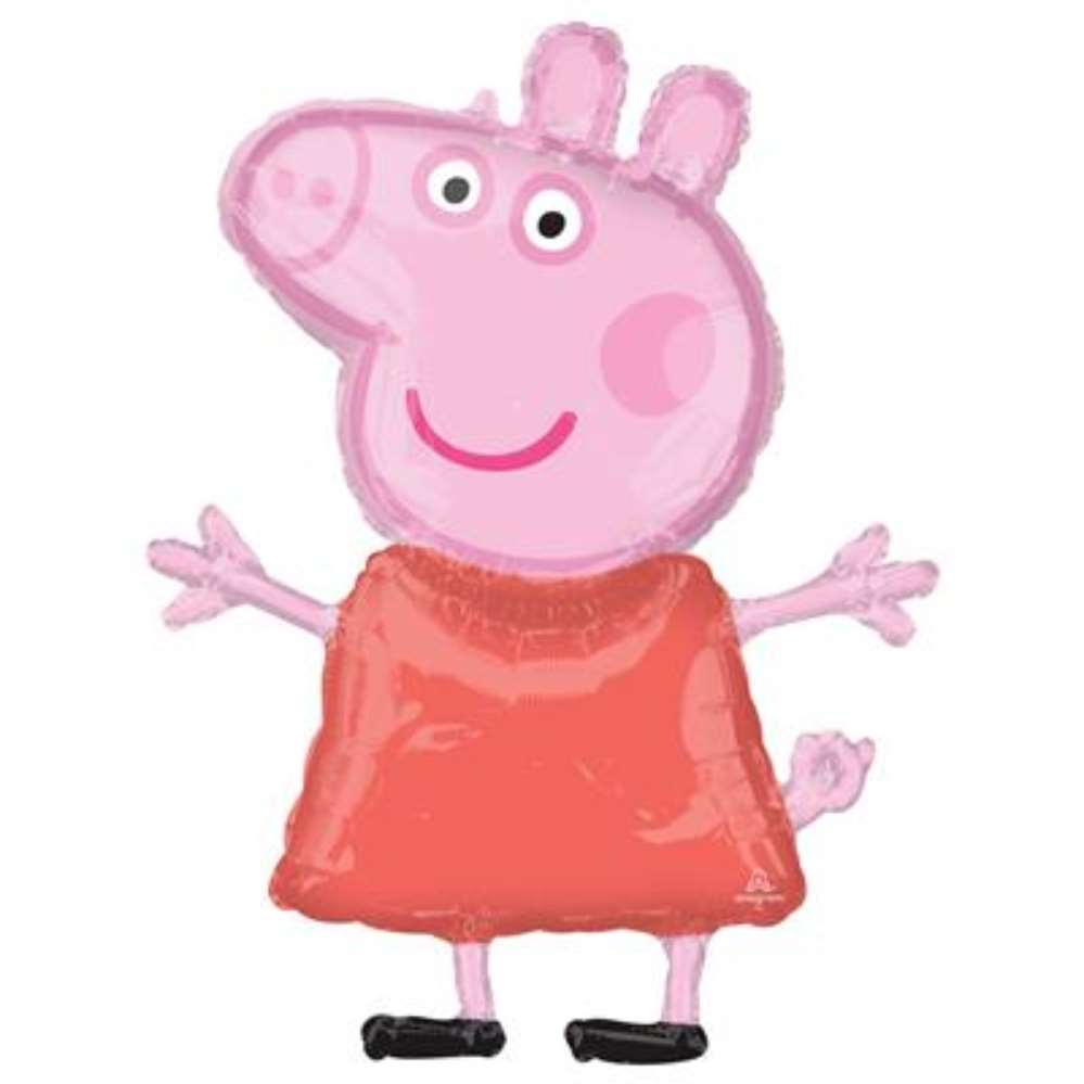Anagram Foil Balloon Peppa Pig 32"