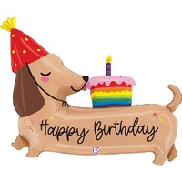 Grabo Foil Balloon Dachshund Birthday 43
