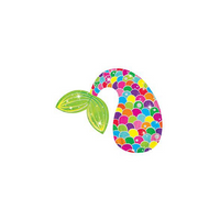 CTI Foil Balloon Colourful Mermaid Tail 14"