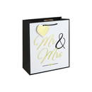 Eurowrap 6 Pack Gift Bag Mr & Mrs Medium