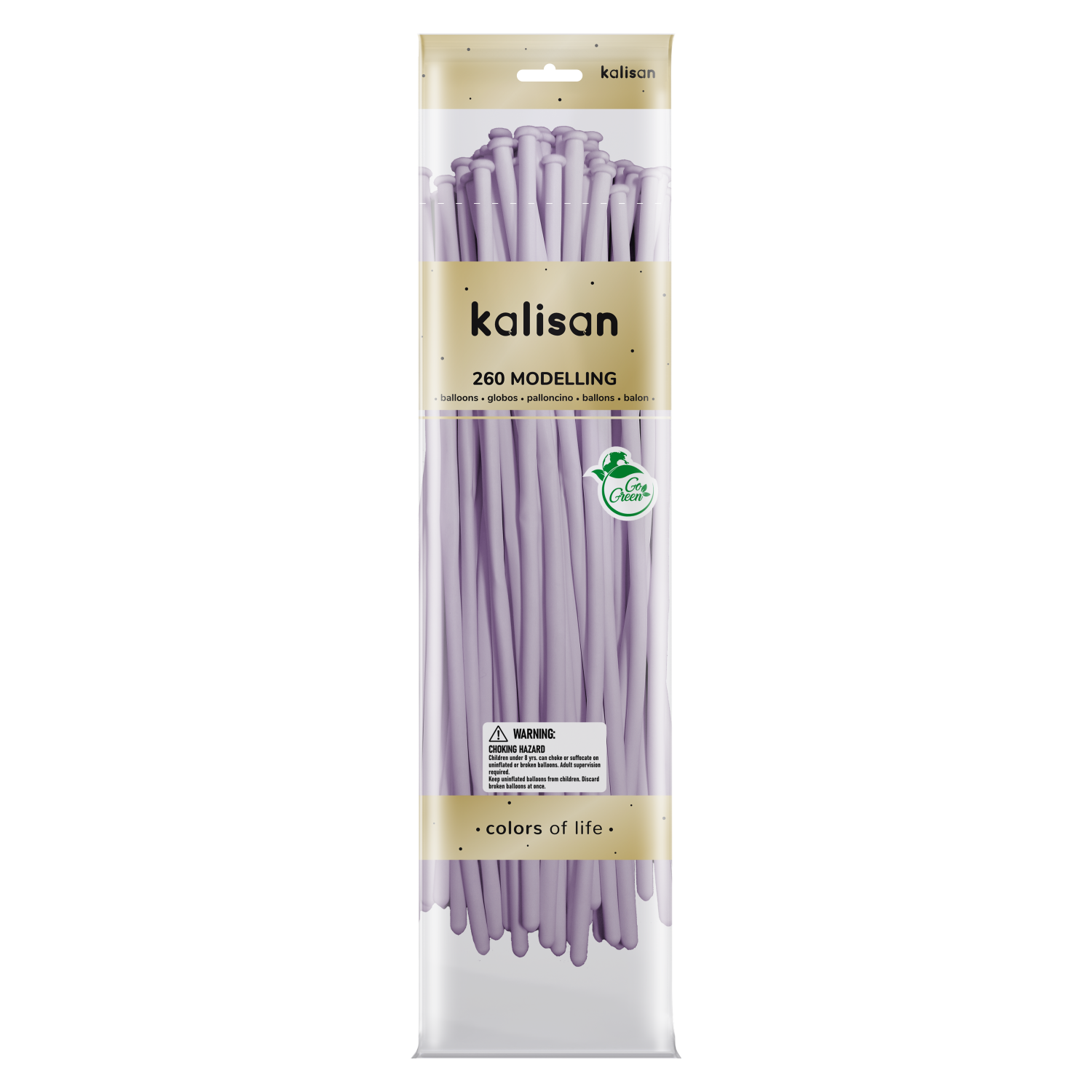 Kalisan 260 Nozzle Up Latex Macaron Lilac 50pk