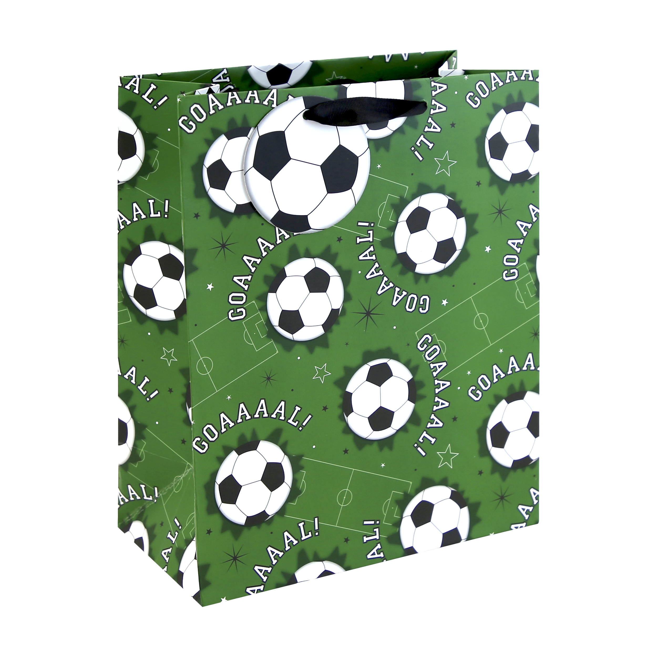Eurowrap 6 Pack Gift Bag Footy Large