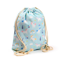 Canvas Drawstring Bag Unicorn Magic