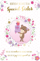 Prelude 6 Pack Cards C75 Birthday Sister