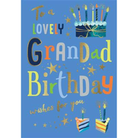 Regal 6 Pack Cards C75 Everyday Birthday Grandad