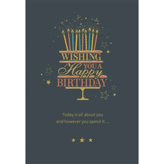 Regal 6 Pack Cards C75 Everyday Birthday