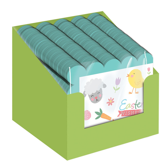 IG Design Group 20 Pack Napkins Easter 33cm