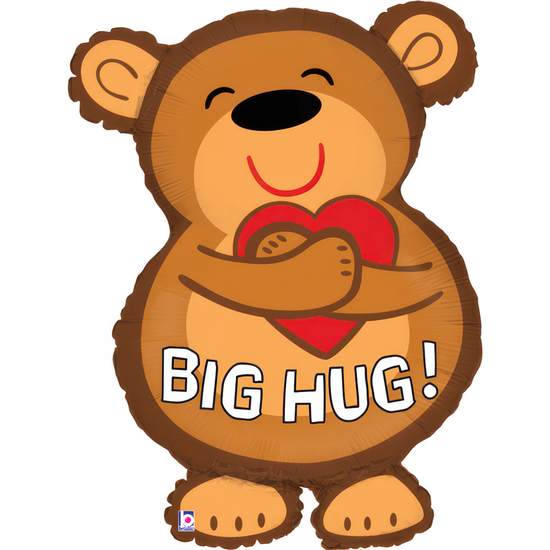 Grabo Foil Balloon Big Hug Bear 24"